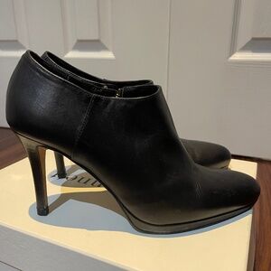 LK Bennett Black Leather Booties sz 37.5